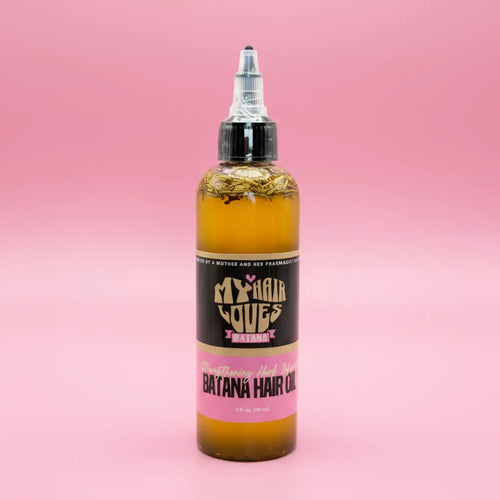 Strengthening Herb Infused Batana Hair Oil 4 oz My Hair Loves Batana