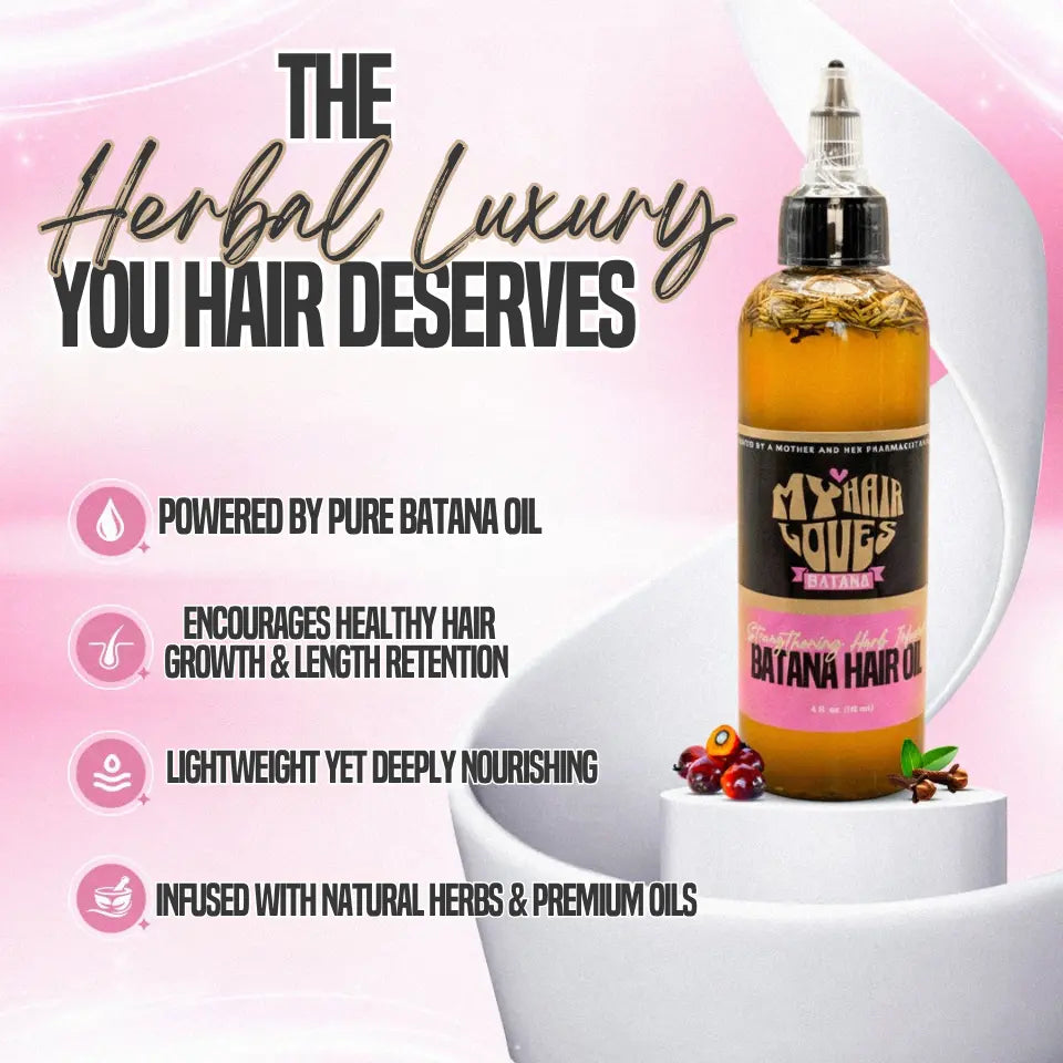 Strengthening Herb Infused Batana Hair Oil 2 oz My Store